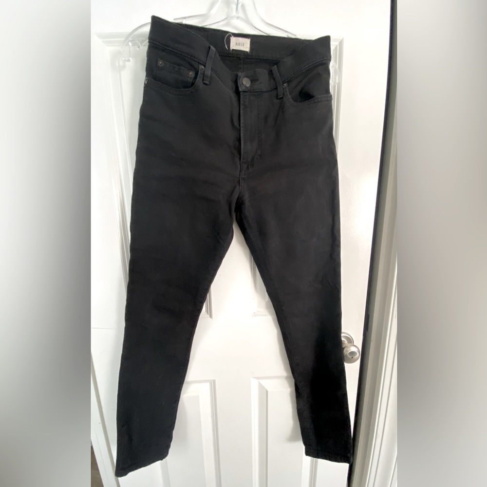 Size 26 Black Able High Rise